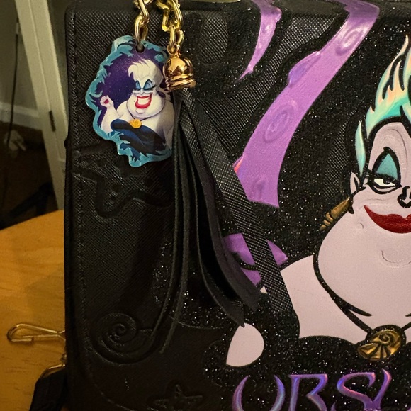 Ursula Black and Purple Women's Bag- Handmade!! - Picture 2 of 7